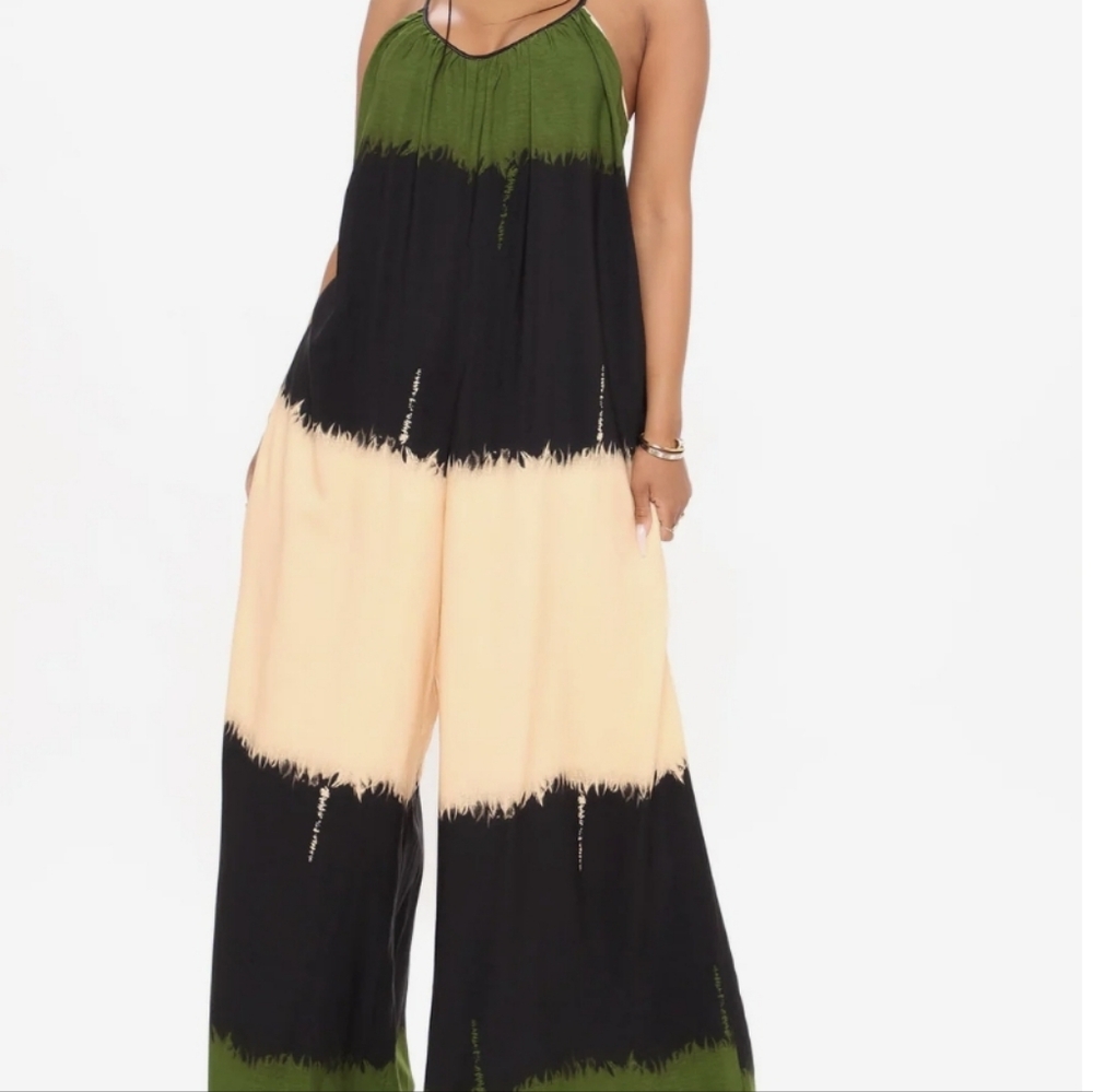 On My Horizon Colorblock Jumpsuit